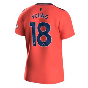 Maillot de foot Everton Ashley Young #18 Extérieur 2023-24 Manches Courte